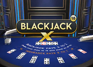 Blackjack X 18 - Azure - KISS69